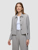 Serene Set Tapestry Herringbone Short Jacket Pants