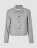Women's Serene Short Jacket Tapestry Herringbone