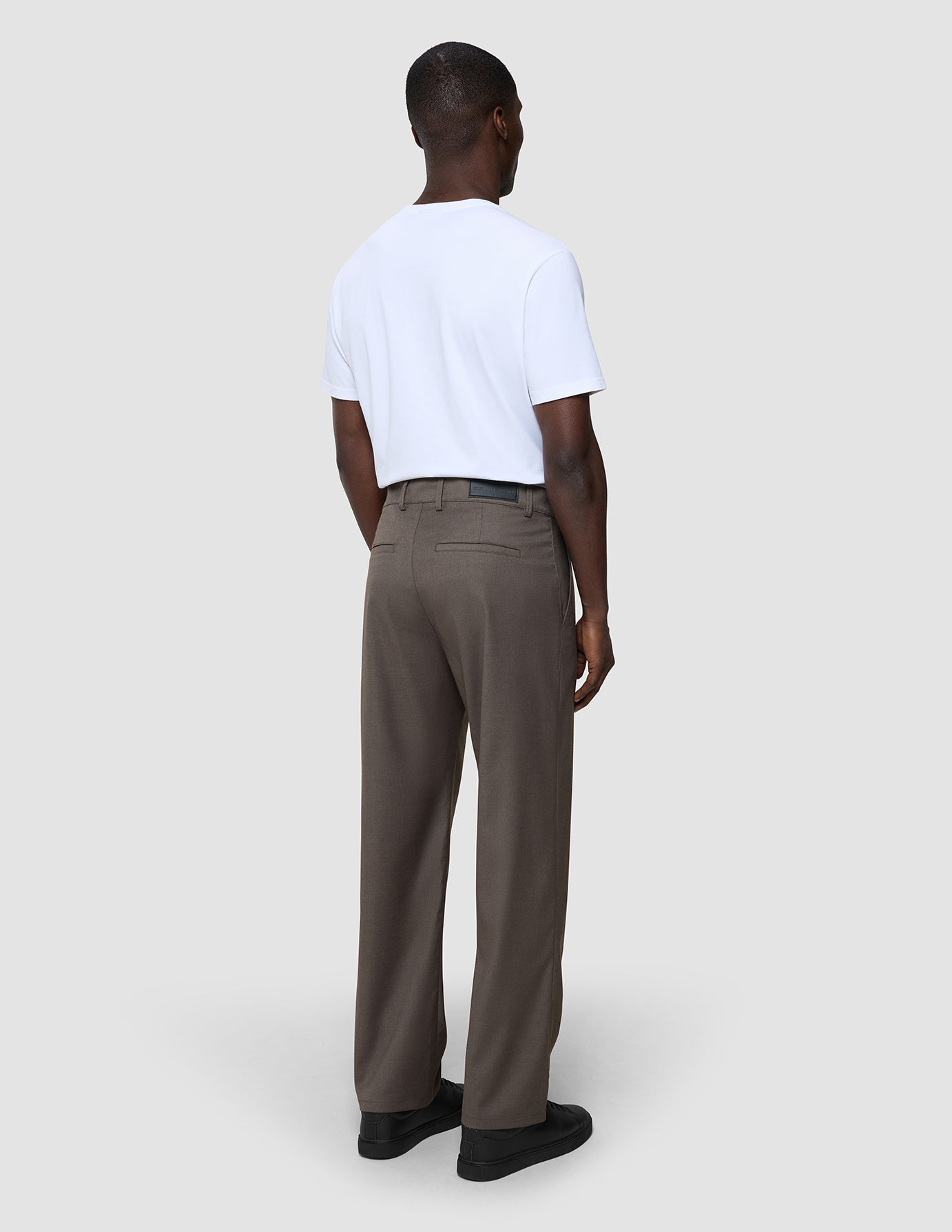 Siena Pants Relaxed Fit Dark Chestnut Melange