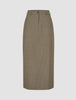 Essential Maxi Skirt Latte