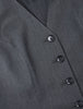 Women's Skye Long Vest Charcoal Melange