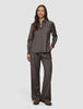 Women's Skye Shirt Dark Chestnut Melange