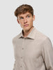 Soft Flannel Shirt Beige