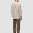 Soft Flannel Shirt Beige