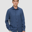 Soft Flannel Shirt Dark Navy