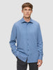 Soft Flannel Shirt Dusky Blue