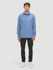 Soft Flannel Shirt Dusky Blue