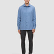 Soft Flannel Shirt Dusky Blue