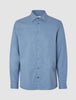 Soft Flannel Shirt Dusky Blue