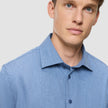 Soft Flannel Shirt Dusky Blue
