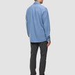 Soft Flannel Shirt Dusky Blue