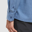 Soft Flannel Shirt Dusky Blue