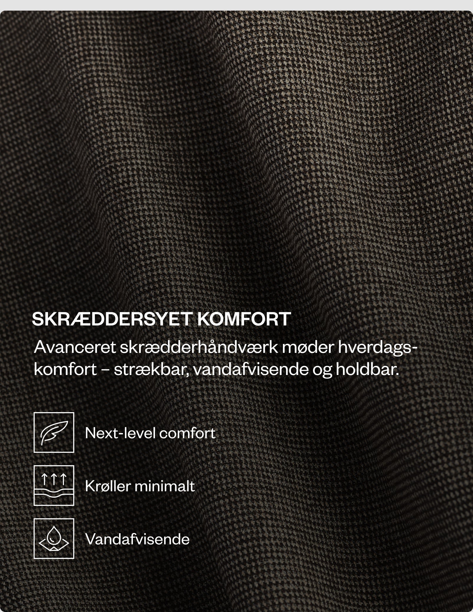 Essential Suit Pants Regular Duo Check Blue