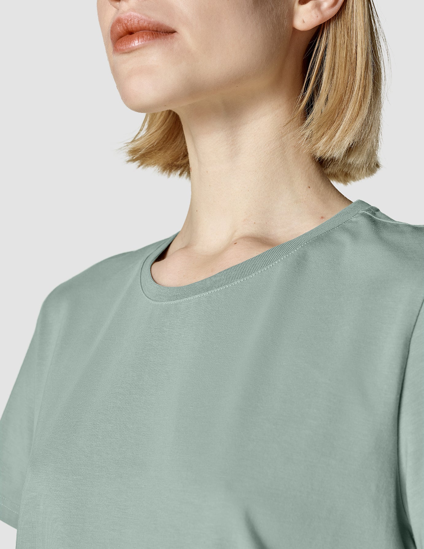 Supima T-shirt Calm Green