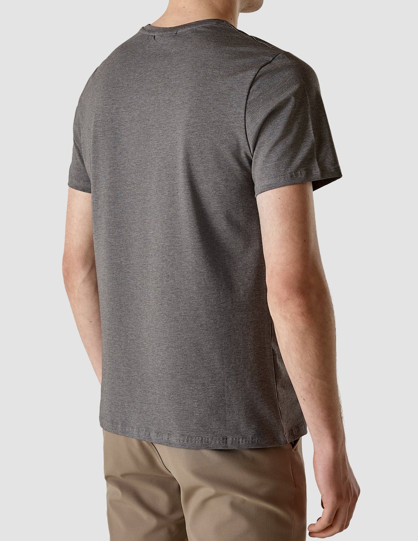 Supima Autograph T-shirt Dark Grey