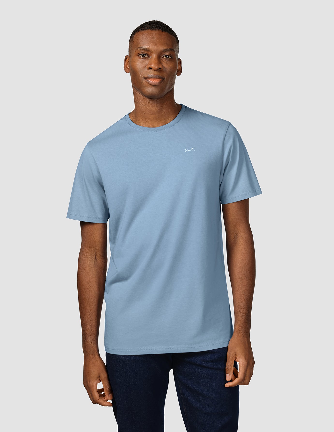 Supima Legacy T-shirt Rainy Blue