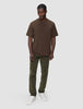Supima T-shirt Box Fit Saddle Brown