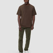 Supima T-shirt Box Fit Saddle Brown