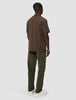 Supima T-shirt Box Fit Saddle Brown