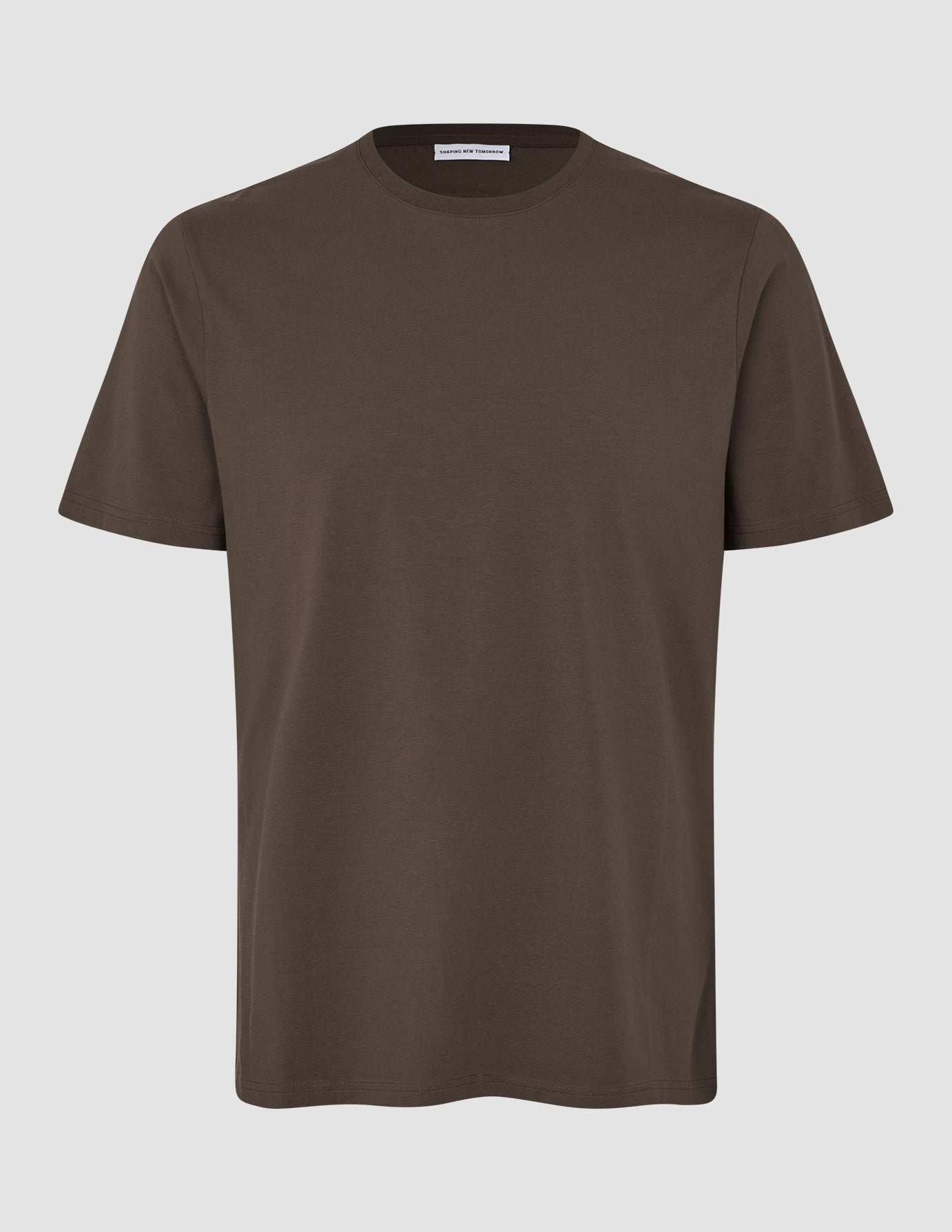 Supima T-shirt Saddle Brown