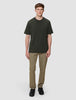 Supima T-shirt Box Fit Green Night