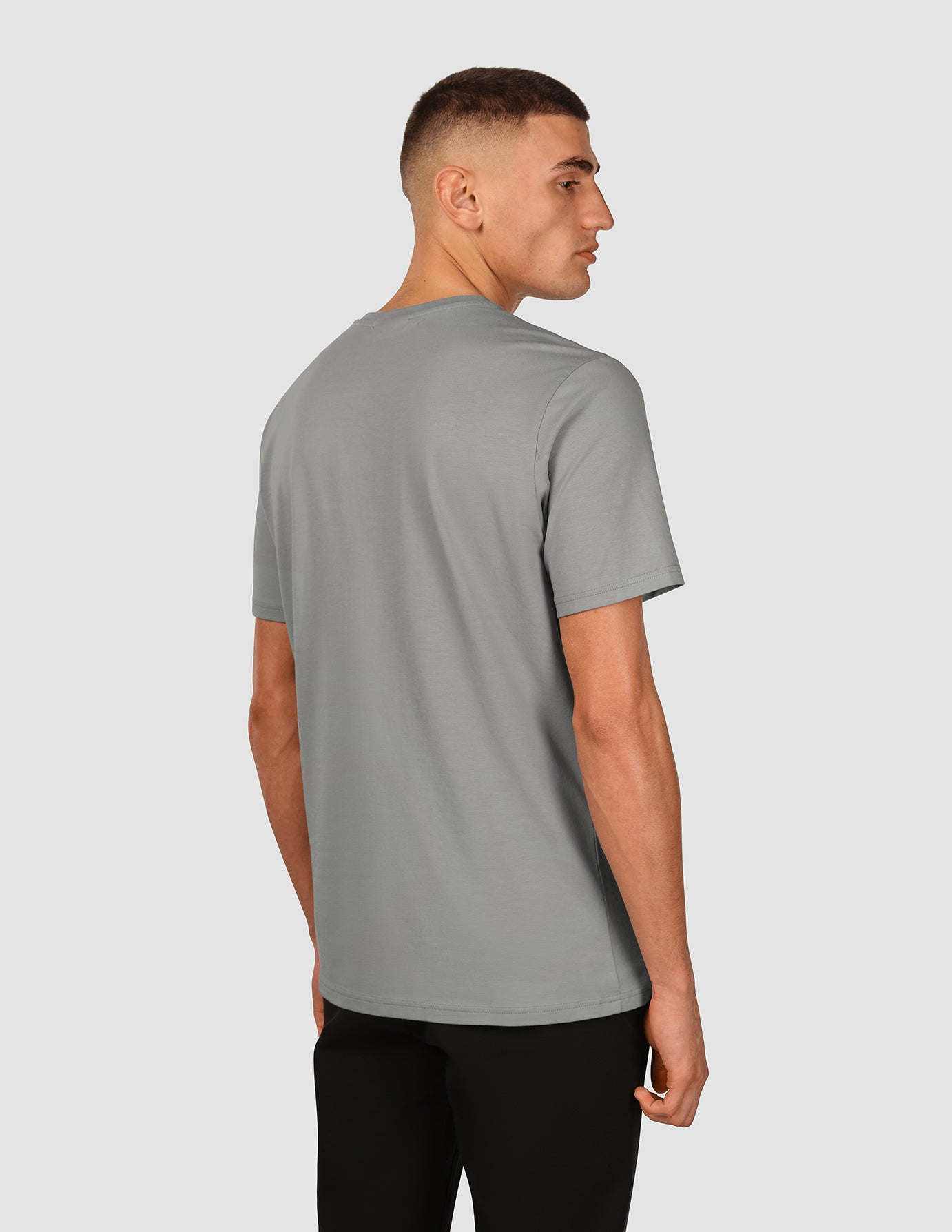 Supima T-shirt Stone Grey
