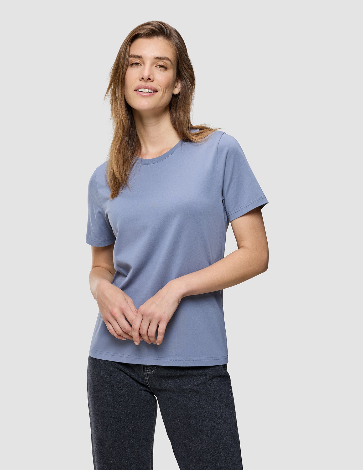 Women's Supima T-shirt Frost Blue