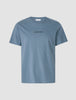 Supima Autograph T-shirt Blue Mirage