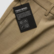 Tech Wool Suit Pants Relaxed Fit Sand
