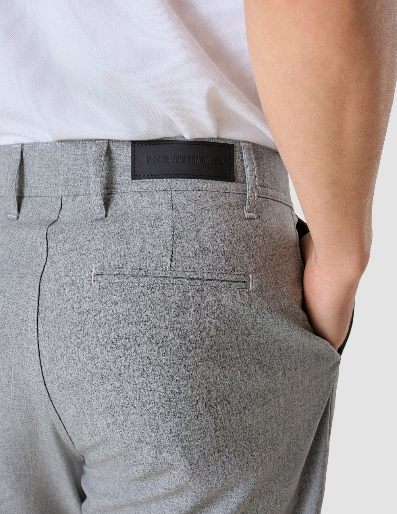 Tech Linen Shorts Charcoal