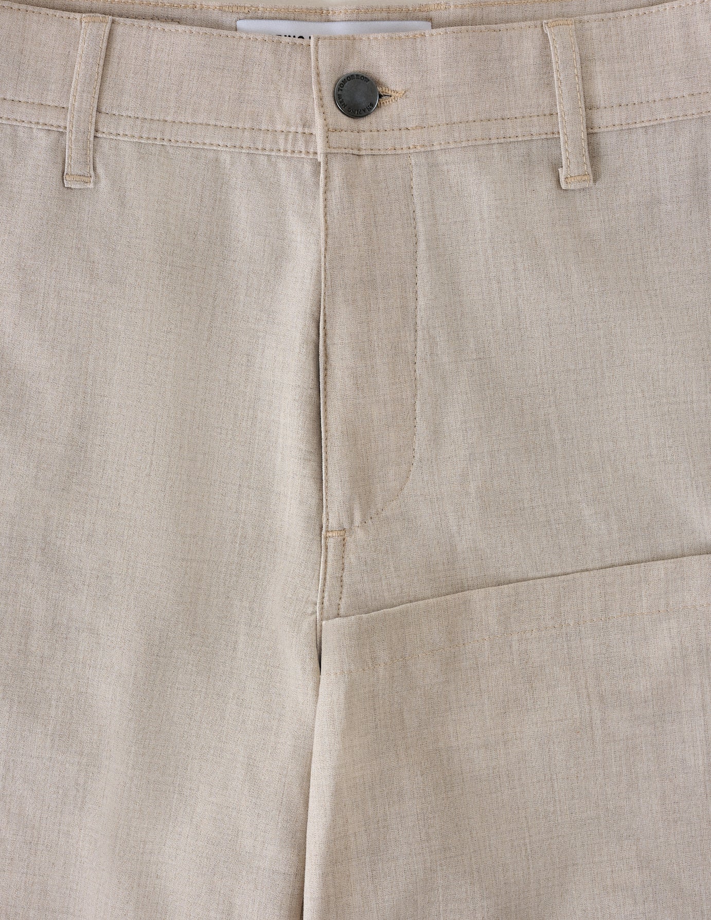 Tech Linen Shorts Sandshell