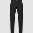 Tech Linen Elastic Pants Black