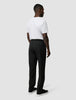 Tech Linen Elastic Pants Black