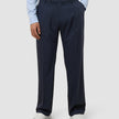 Tech Wool Suit Pants Relaxed Fit Navy