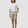 Tech Linen Elastic Shorts Sandshell