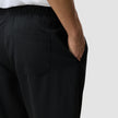 Tech Linen Elastic Shorts Black
