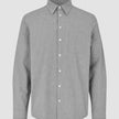 Tech Linen Casual Shirt Charcoal
