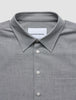 Tech Linen Casual Shirt Charcoal