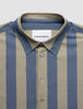 Tech Linen Casual Shirt Coastal Stripes