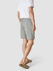 Tech Linen Elastic Shorts Charcoal