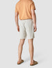 Tech Linen Elastic Shorts Navy Pinstripe