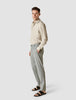 Tech Linen Elastic Pants Charcoal