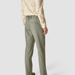 Tech Linen Elastic Pants Urban Green