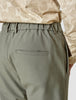Tech Linen Elastic Pants Urban Green