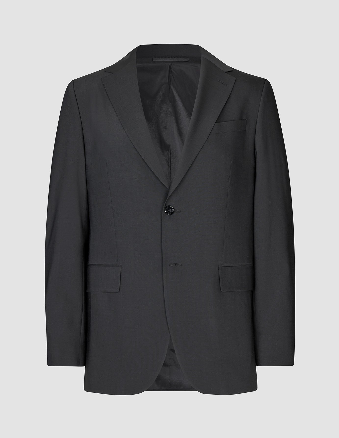 Tech Wool Suit Black