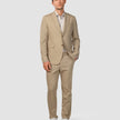 Tech Wool Blazer Sand Slim