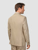 Tech Wool Blazer Sand Slim