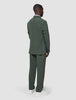 Tech Wool Blazer Green Night Slim