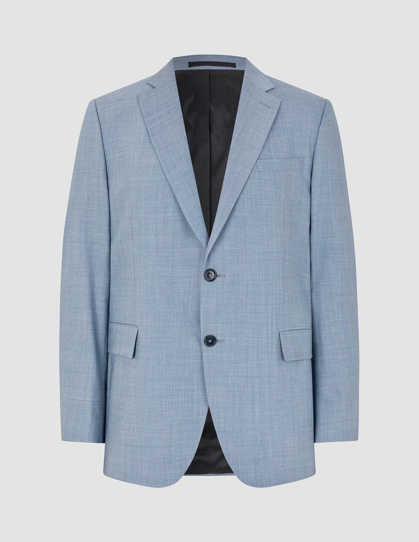 Tech Wool Blazer Light Blue Regular