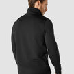 Tech Wool Half Zip Black